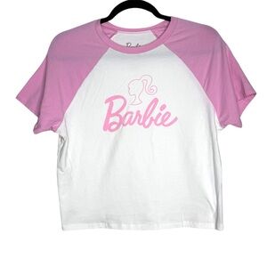 Barbie Women’s Pink/White Shirt Size XL